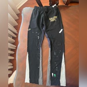 Gallery Dept Black Flared Sweatpants